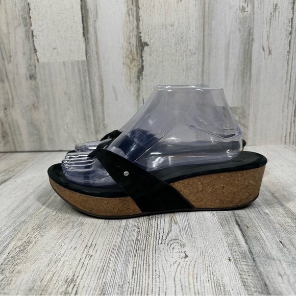UGG Shoes - UGG Women's Azure Wedge Platform Thong Slide Sandals #133